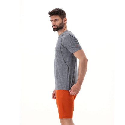 CMP Sport Man Stretch T-Shirt graffite mel. ruggine