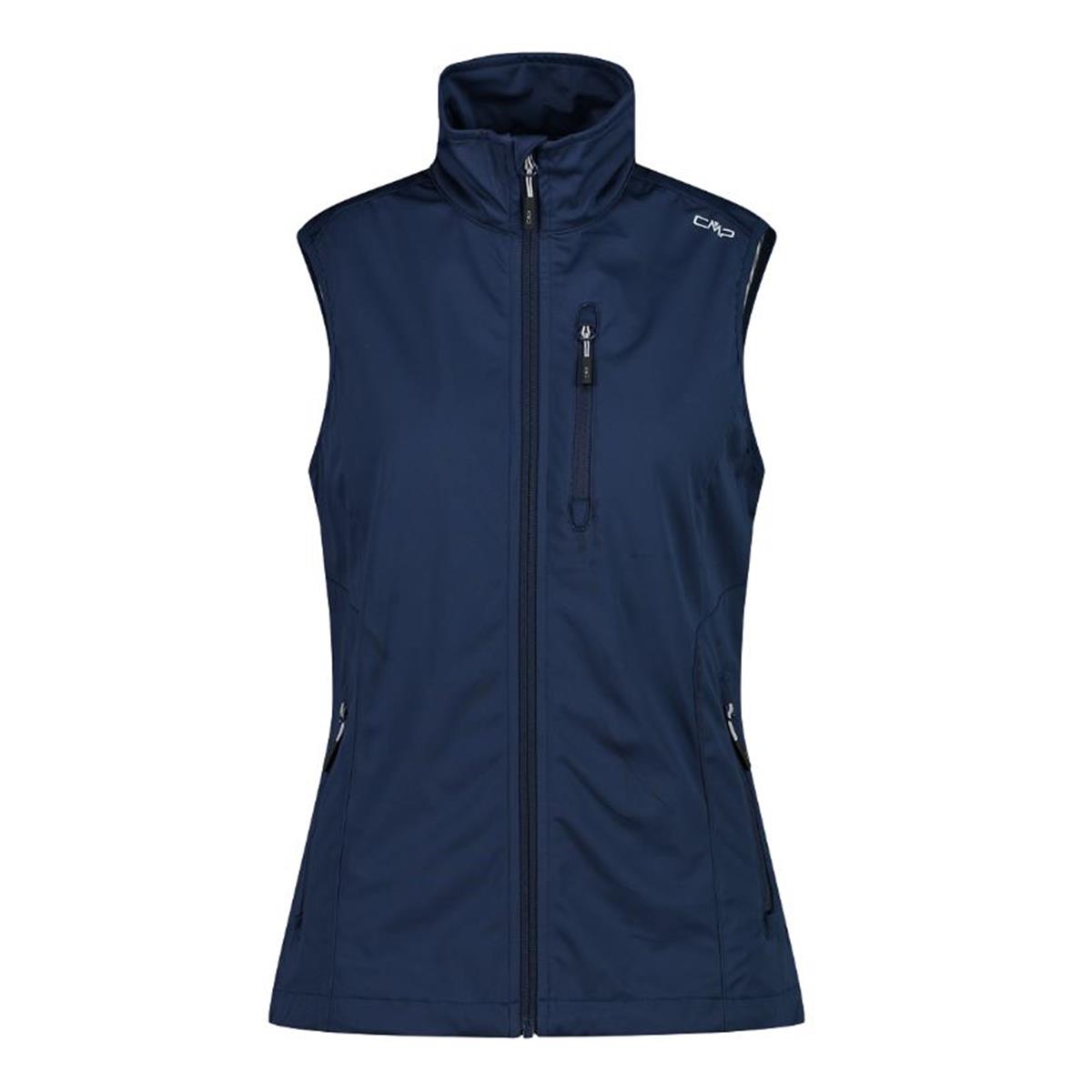 CMP Sport Woman Softshell Vest blue ghiaccio
