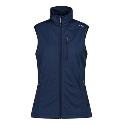 CMP Sport Woman Softshell Vest blue ghiaccio
