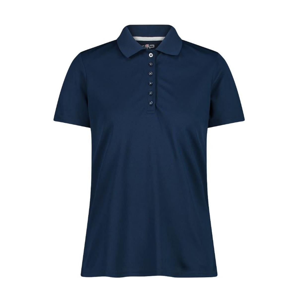 CMP Sport Woman Pique-Poloshirt blue stone