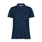 CMP Sport Woman Pique-Poloshirt blue stone