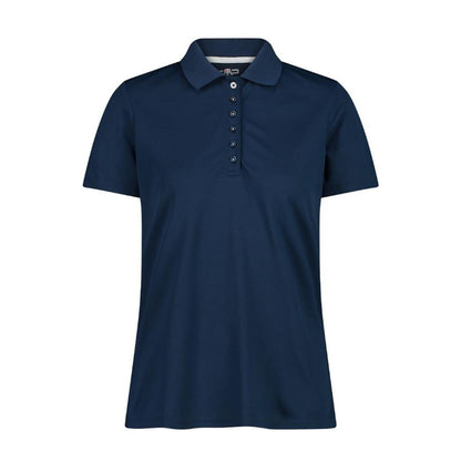 CMP Sport Woman Pique-Poloshirt blue stone