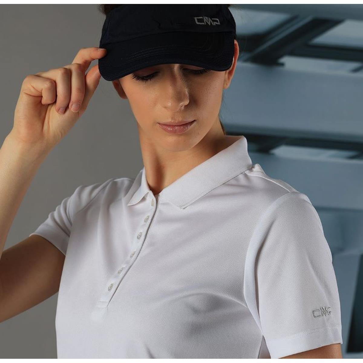 CMP Sport Woman Pique-Poloshirt blue stone, Bild 6 von 7