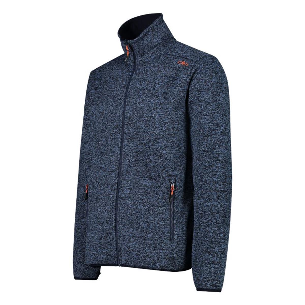 CMP Sport Man Jacket Zip Hood detachable Innenfleece Jacket black blue, Bild 6 von 9