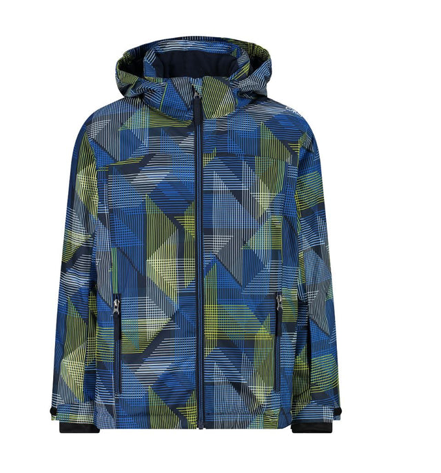 Boy Jacket Snaps Hood blue royal-blue