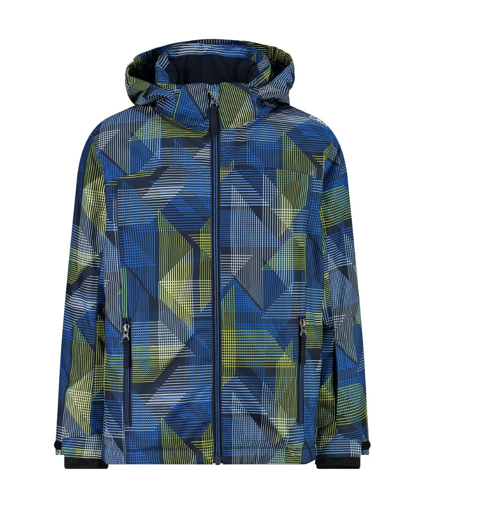 Boy Jacket Snaps Hood blue royal-blue