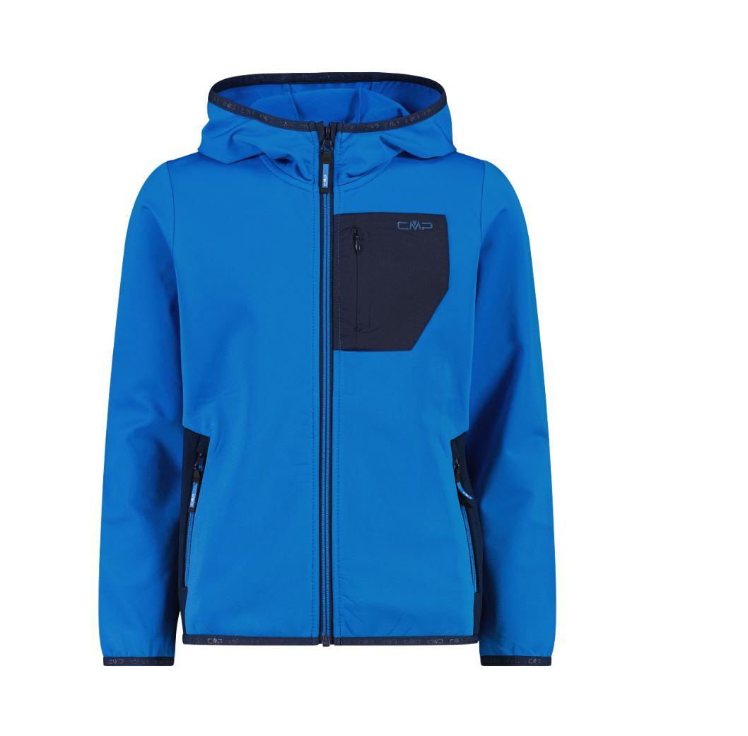 Boy Jacket Fix Hood royal blue