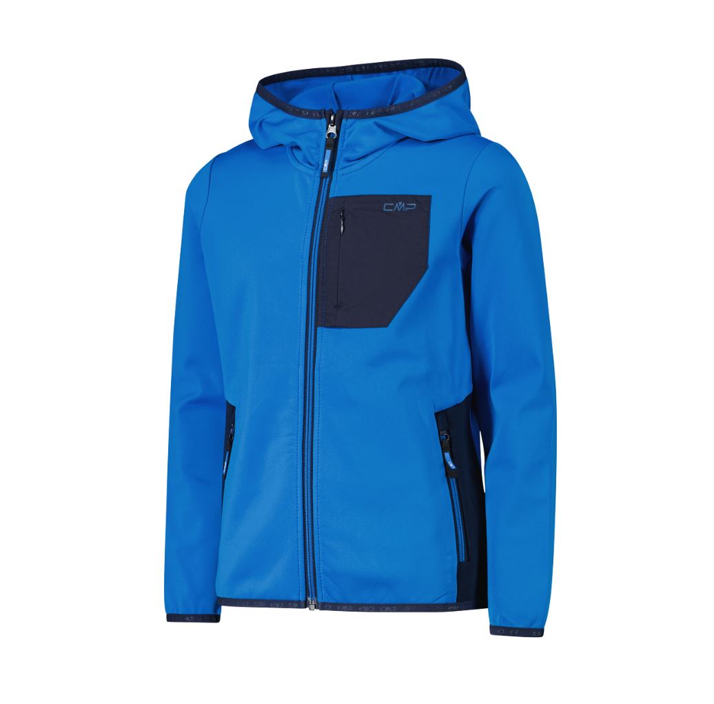 Boy Jacket Fix Hood royal blue
