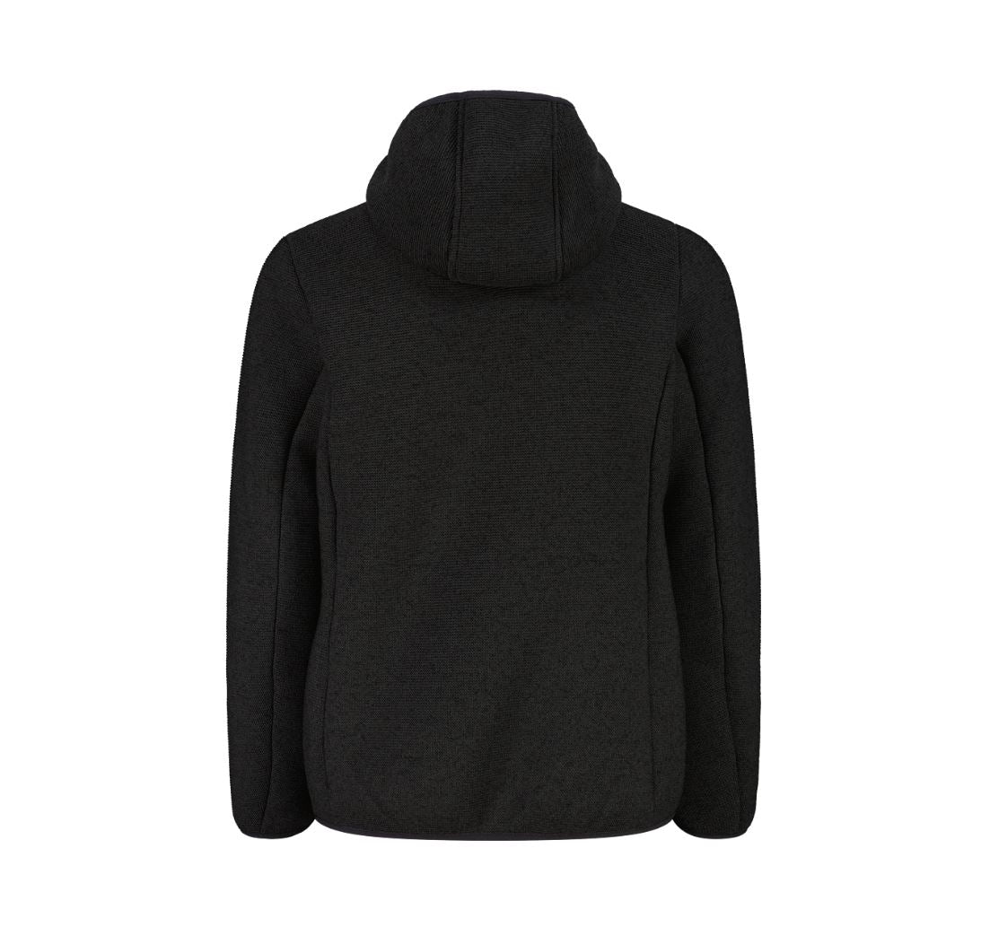 Girl Jacket Fix Hood carbone mel., image 6 of 6