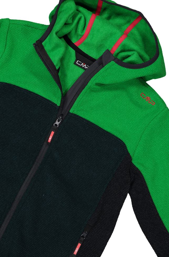 Boy Jacket Fix Hood alpine-deep mint