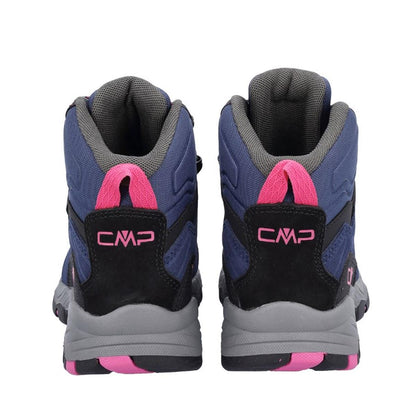 CMP Kids Melnick Mid Trekking WP blue fuxia (Größe 38 bis 41)