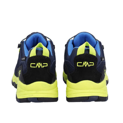 CMP Kids Melnick low Trekking WP blue lime (Größe 38 bis 41)