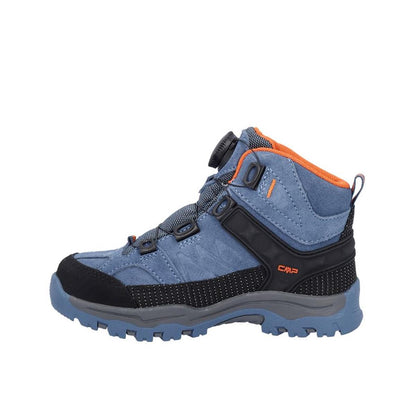 CMP Kids Kiruna Mid Fitgo bluestone arancio (Größe 38 bis 41)