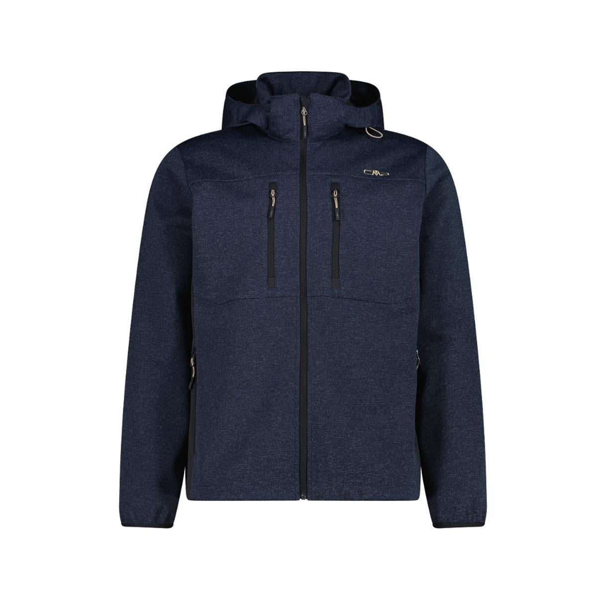 Bild 1 Man Jacket Zip Hood antracite mel.