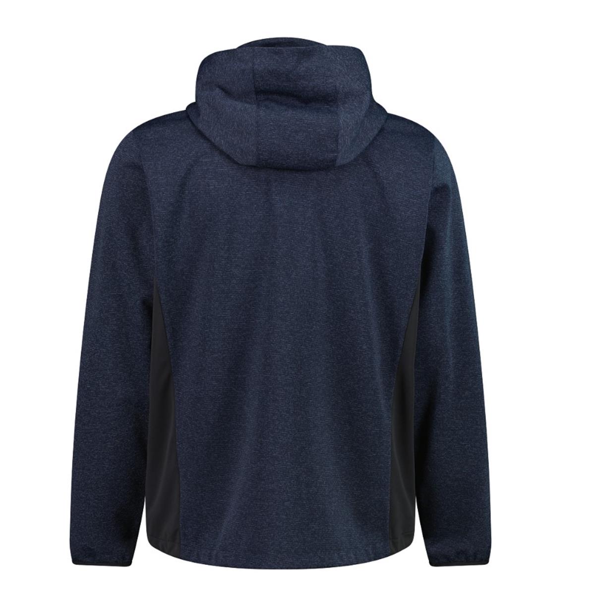 Bild 1 Man Jacket Zip Hood antracite mel.