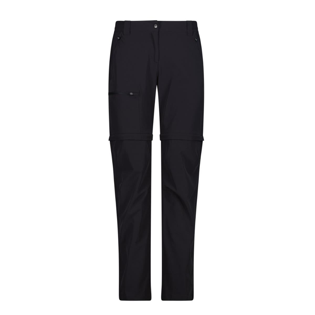 CMP Woman T Zip Off Pant antracite