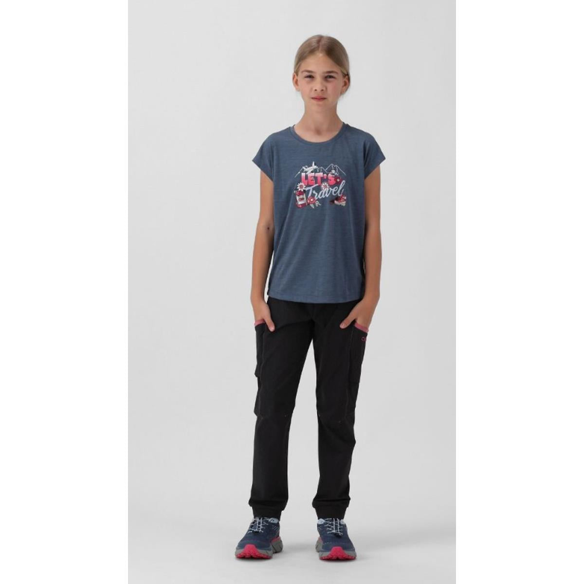 Bild 1 Girl Long Pant Light Climb antracite-peony