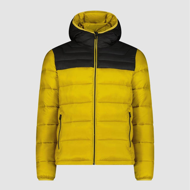 CMP Man Jacket Fix Hood - Gold Green