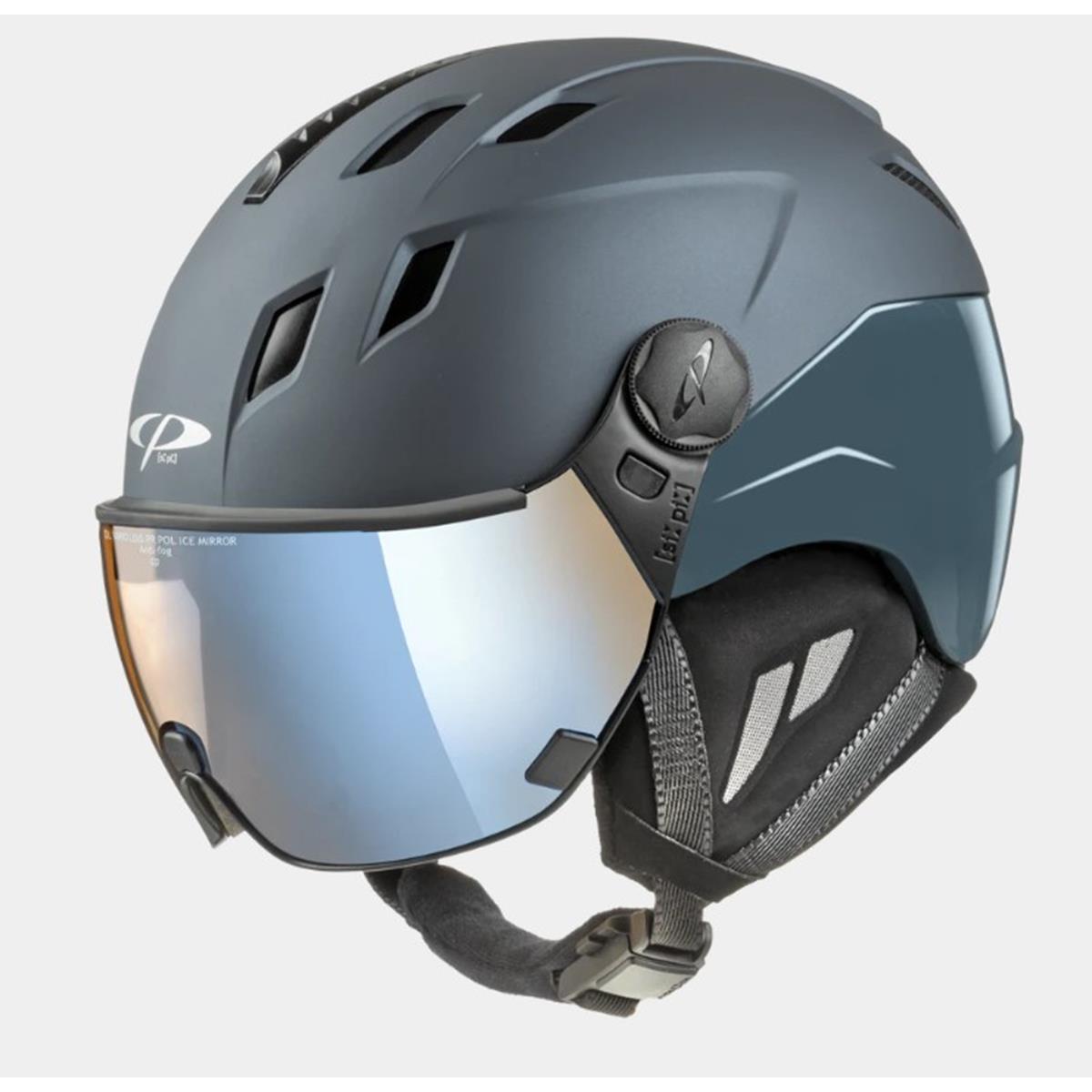 CP Corao+ Skihelm - Steel blue