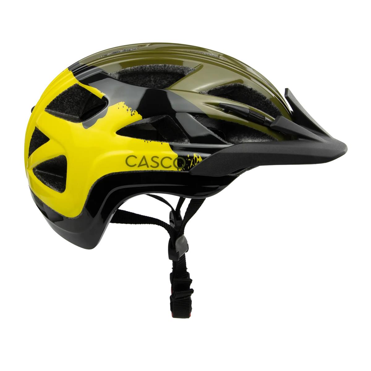 Casco ACTIV NEXTGEN WYLDZ JUNIPER Juniorhelm - grün/gelb