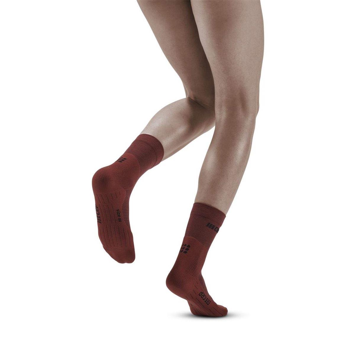 cep Cold Weather Mid Cut Socks Women dark orange