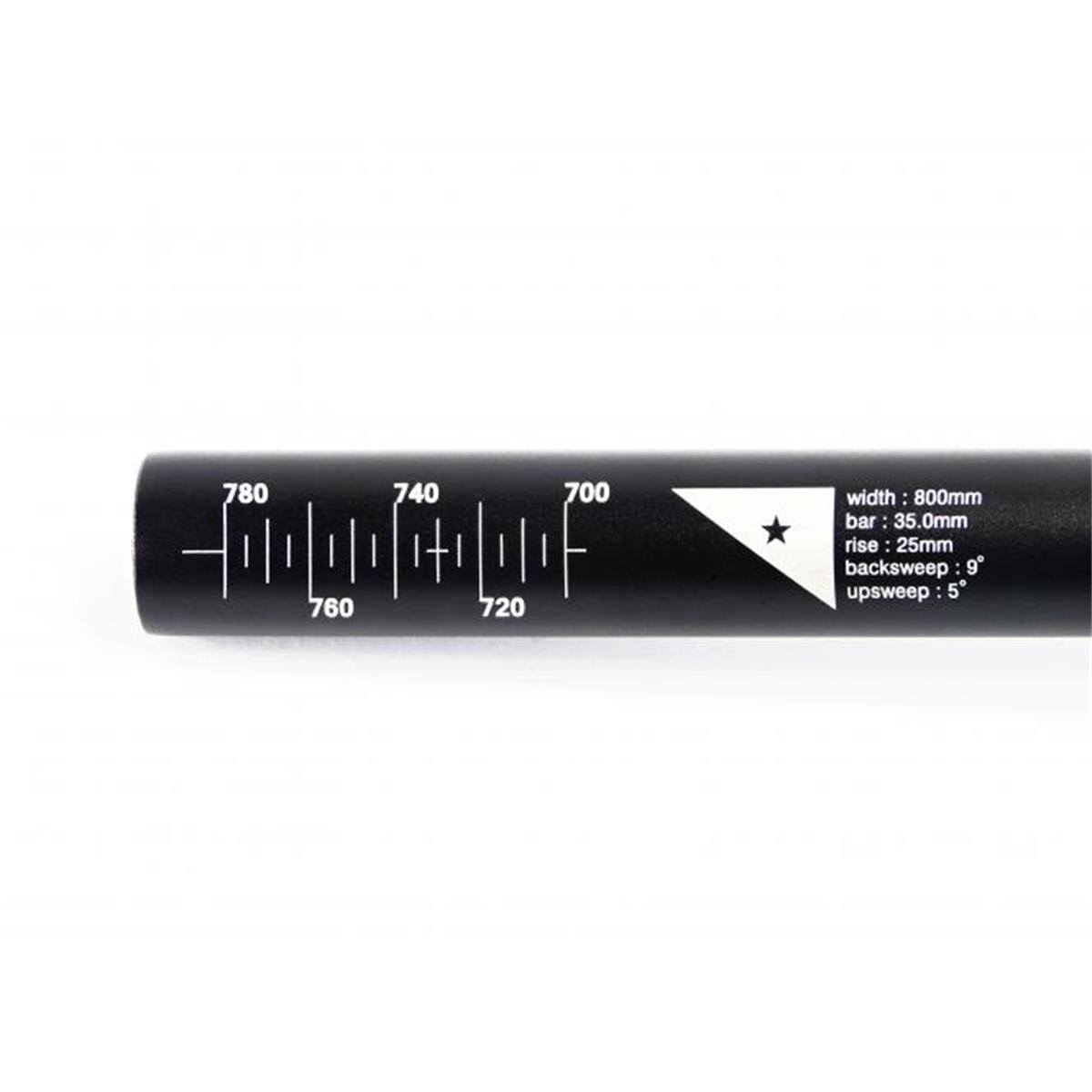 NG Kubabah Riser Lenker, 35.0, 800x25mm, matte black