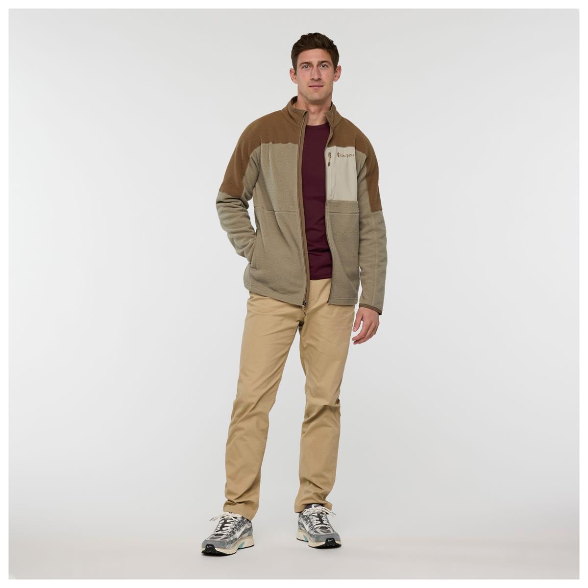 Cotopaxi Abrazo Fleece Full-Zip fleece jacket Dune/Stone Herren, Bild 2 von 3