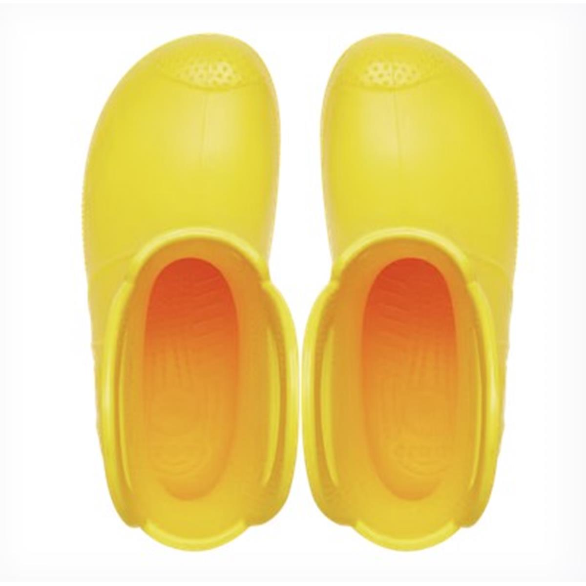 Crocs Toddler Handle It Rain Boot - yellow
