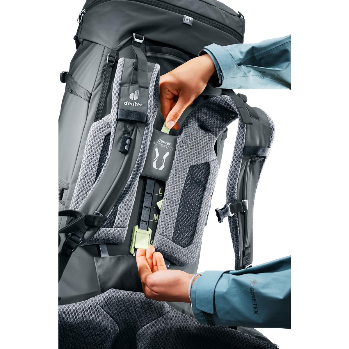 Deuter Aircontact Core 55+10 SL mit VariClick, Bild 6 von 15