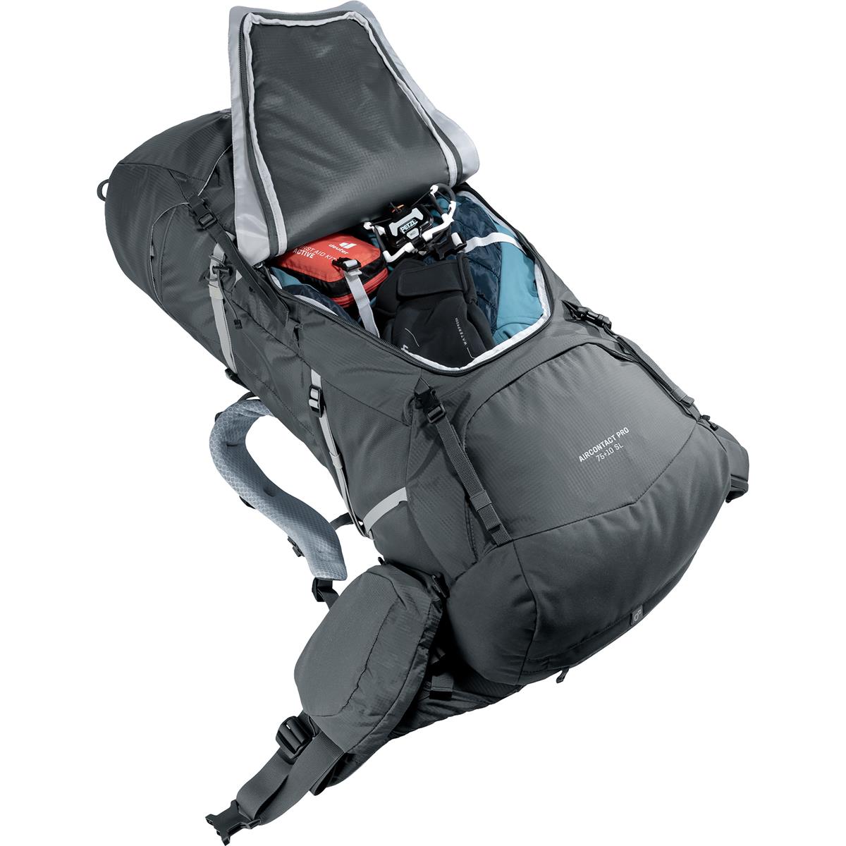 Deuter Aircontact Pro 75+10 black, Bild 20 von 21