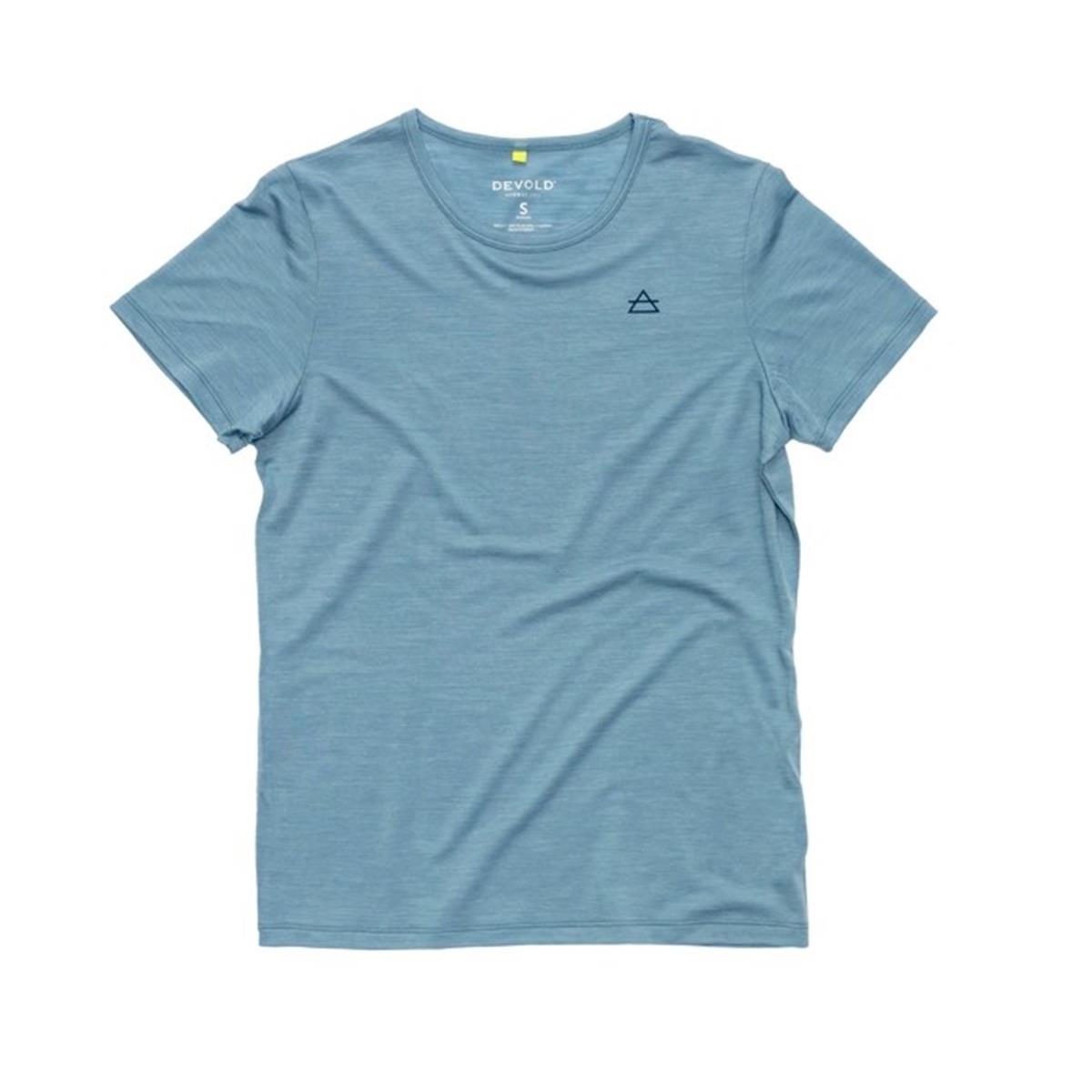 DEVOLD ACTIVE TEE Women - skyblue