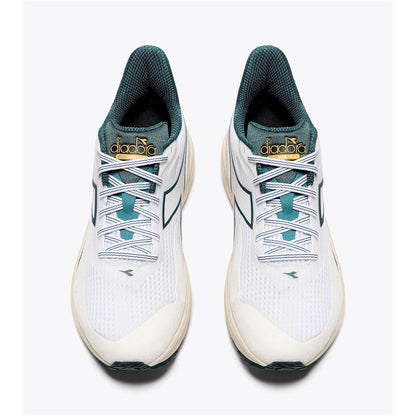 Diadora Mythos Blushield 9 Vortice Women weiss mittelmeer wisperin weiss