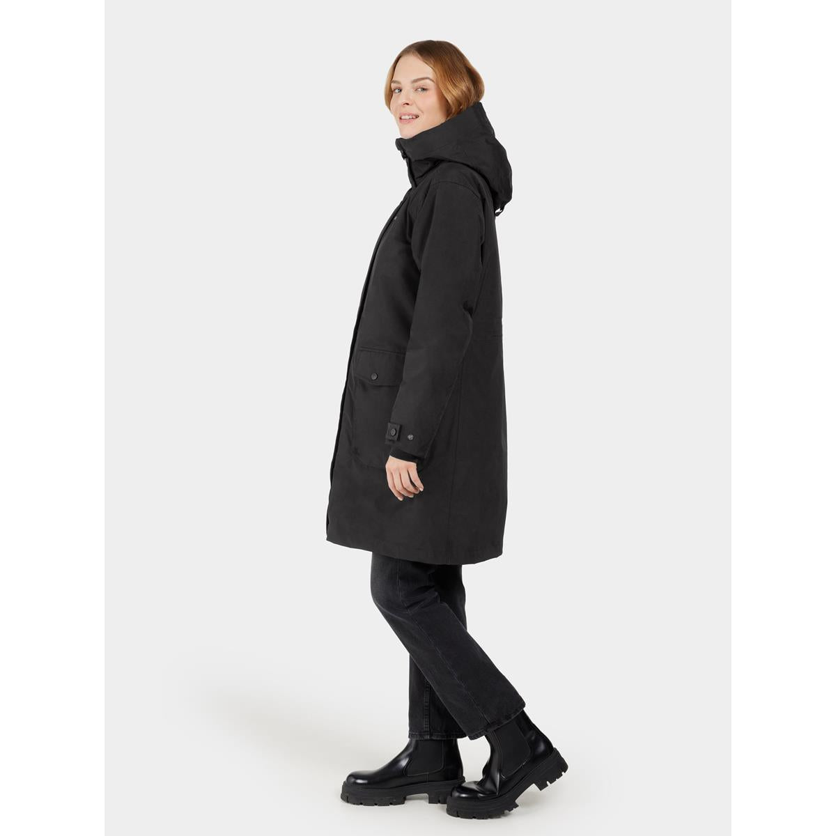 Didriksons Ilsa Womens Parka black, Bild 3 von 4