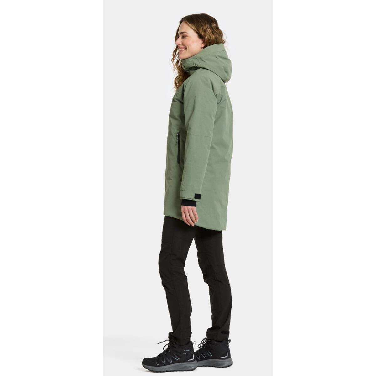 Didriksons Marget Parka Women light moss