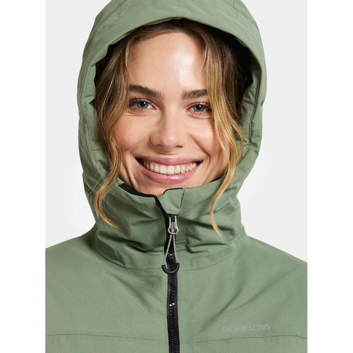 Didriksons Marget Parka Women light moss