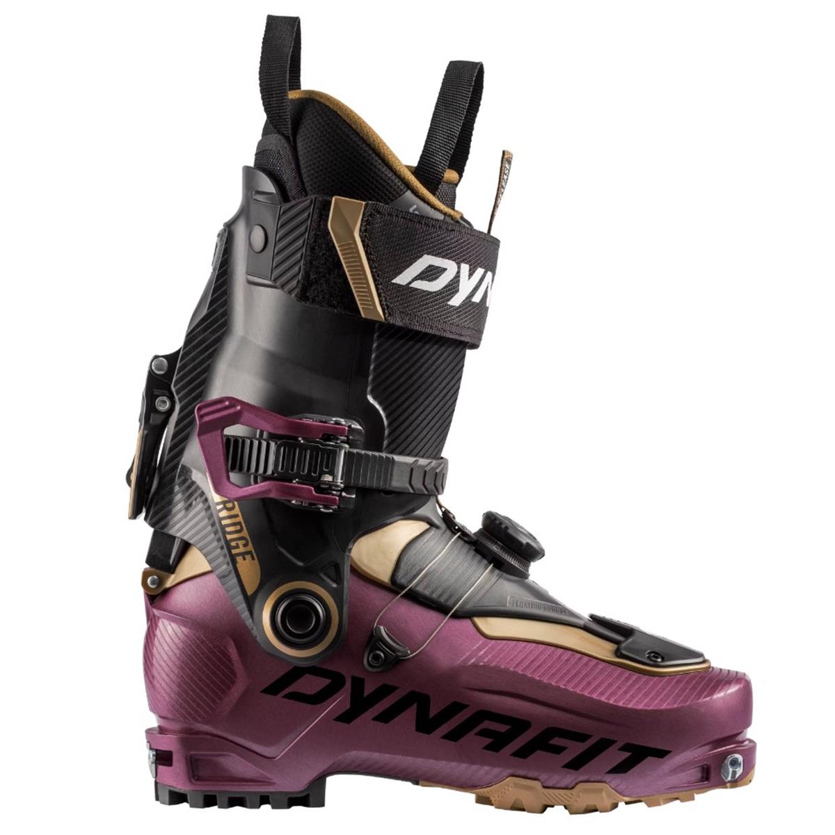 Dynafit Ridge Tourenskischuh Damen - burgundy black out