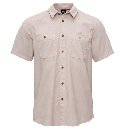 E11 Estate Cord Shirt latte Herren Hemd