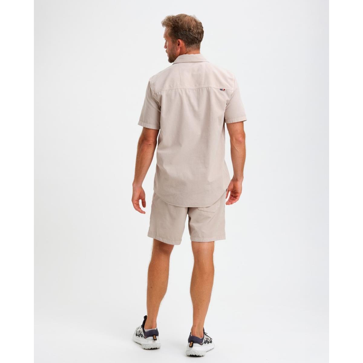 E11 Estate Cord Shirt latte Herren Hemd