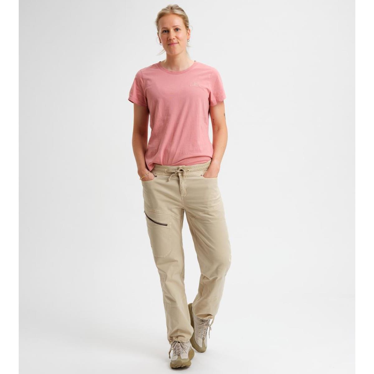 E11 Original Tee dark strawberry Damen T-Shirt