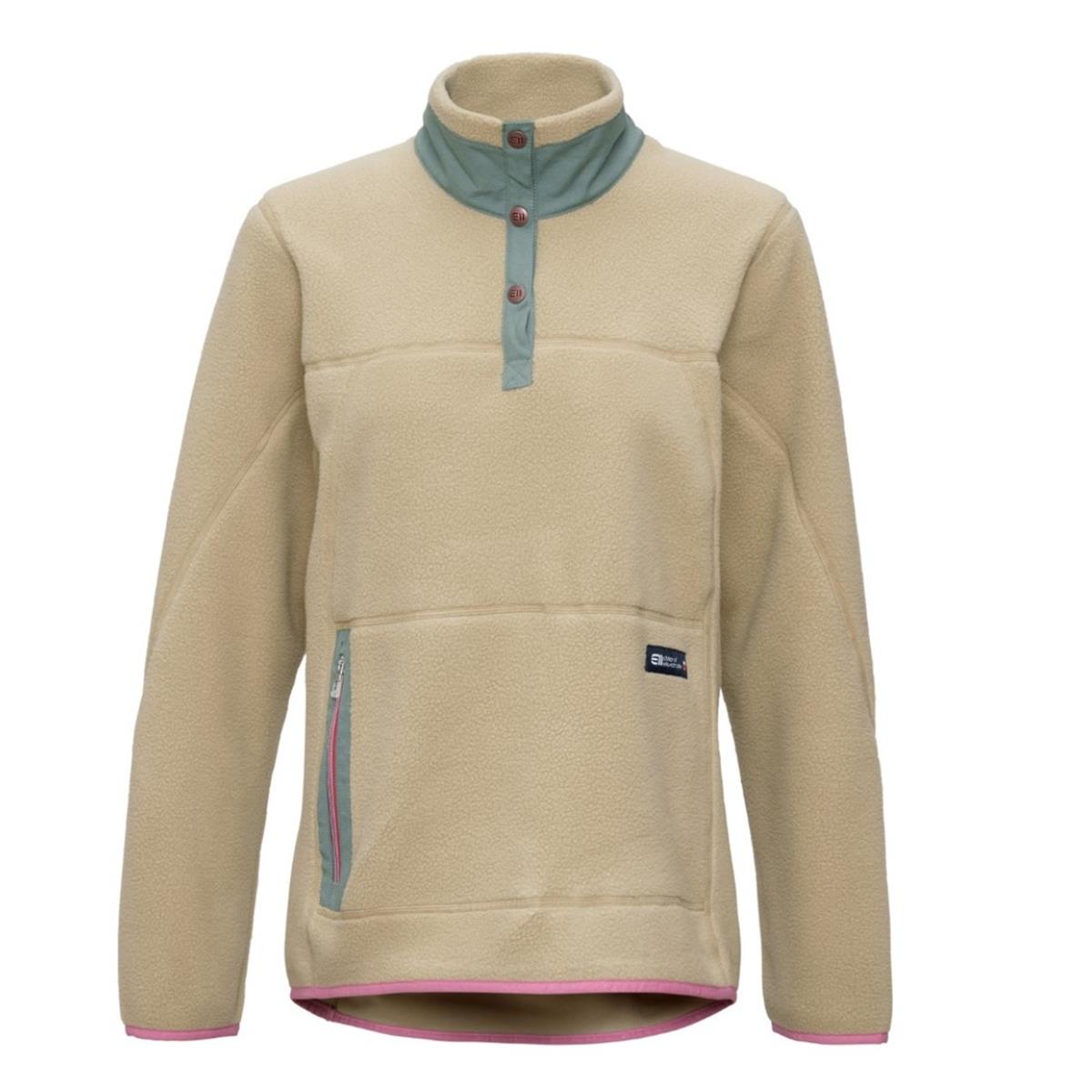 E11 Canyon Pile Fleece safari Damen Pullover