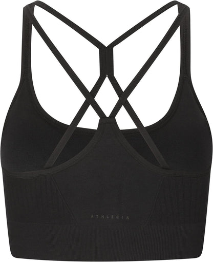Athlecia Damen- BH Foan Seamless black