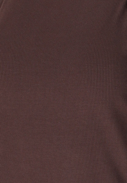 Athlecia Top Damen Tinashe W Halterneck Rib  chocolate torte