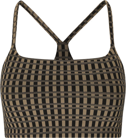Athlecia Sport-BH Damen Fleurie W Printed brown matrix