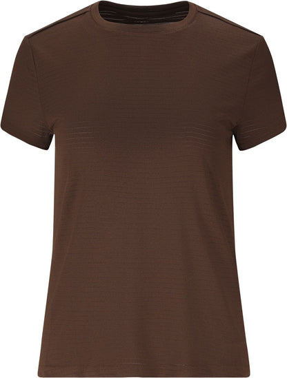 Athlecia T-Shirt Damen Miwa S/S Tee chocolate torte