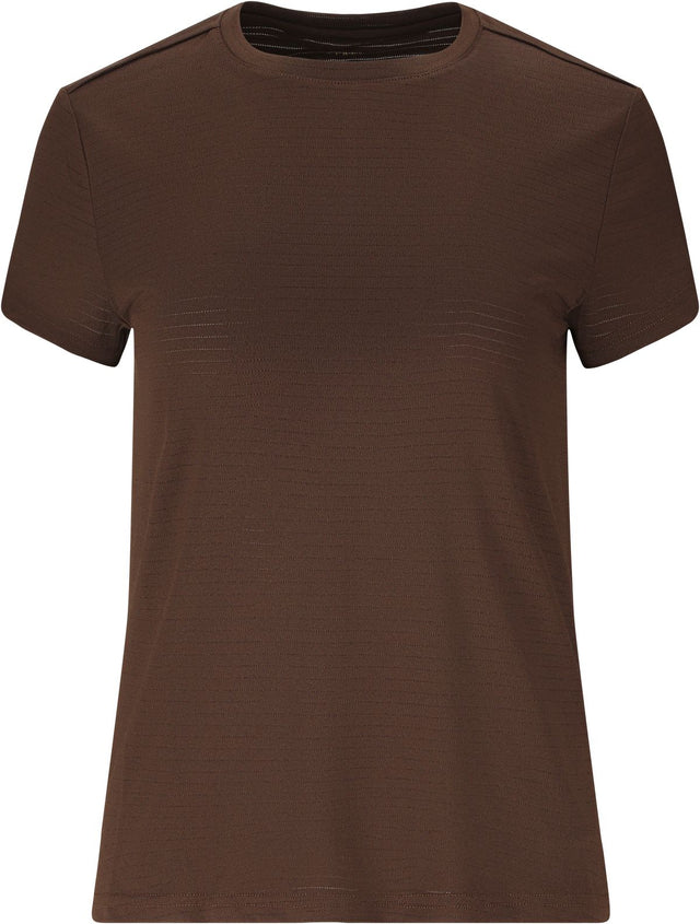 Athlecia T-Shirt Damen Miwa S/S Tee chocolate torte