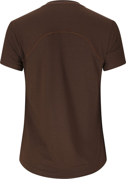 Athlecia T-Shirt Damen Miwa S/S Tee chocolate torte