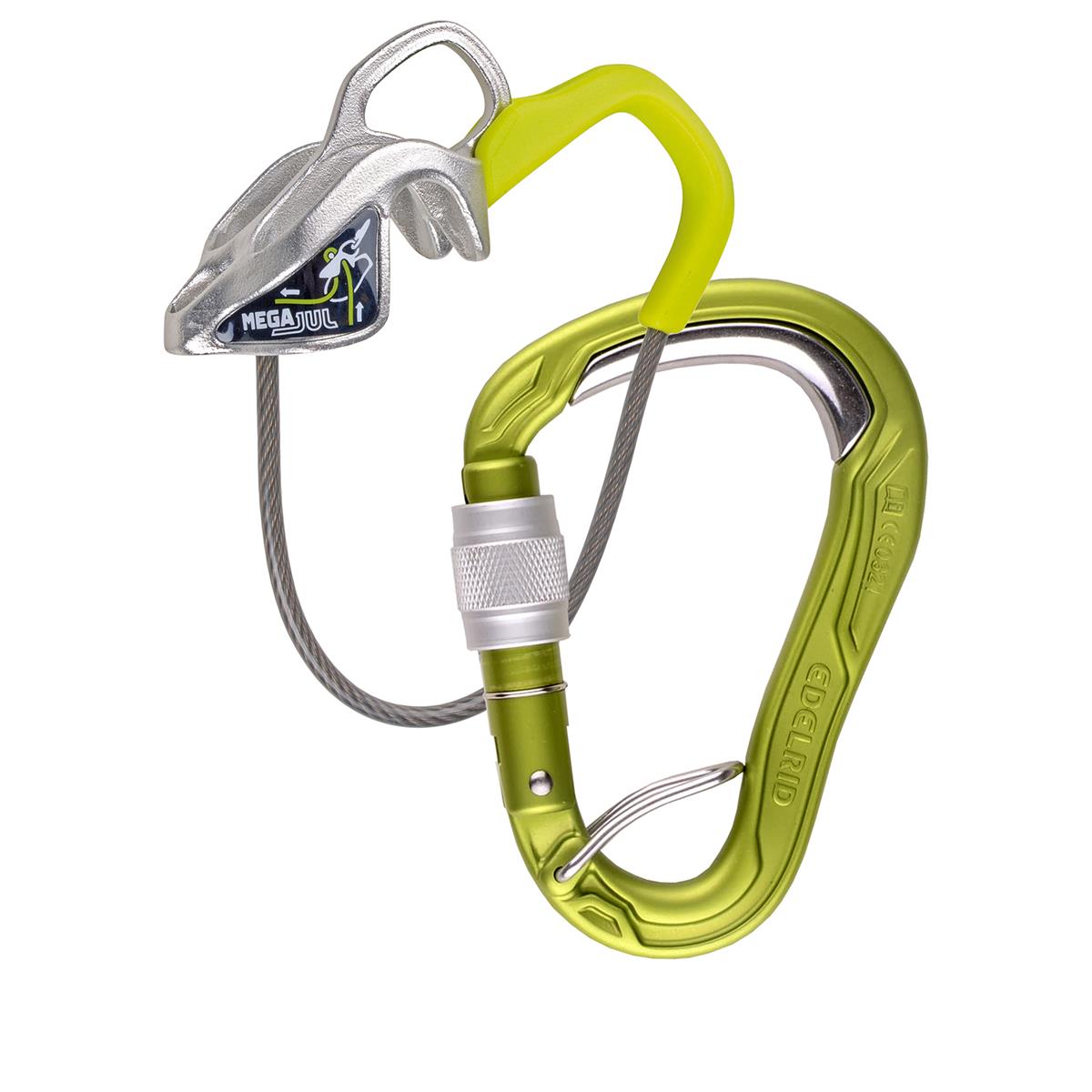 Edelrid Mega Jul Belay Kit Bulletproof Screw oasis Sicherungsgerät