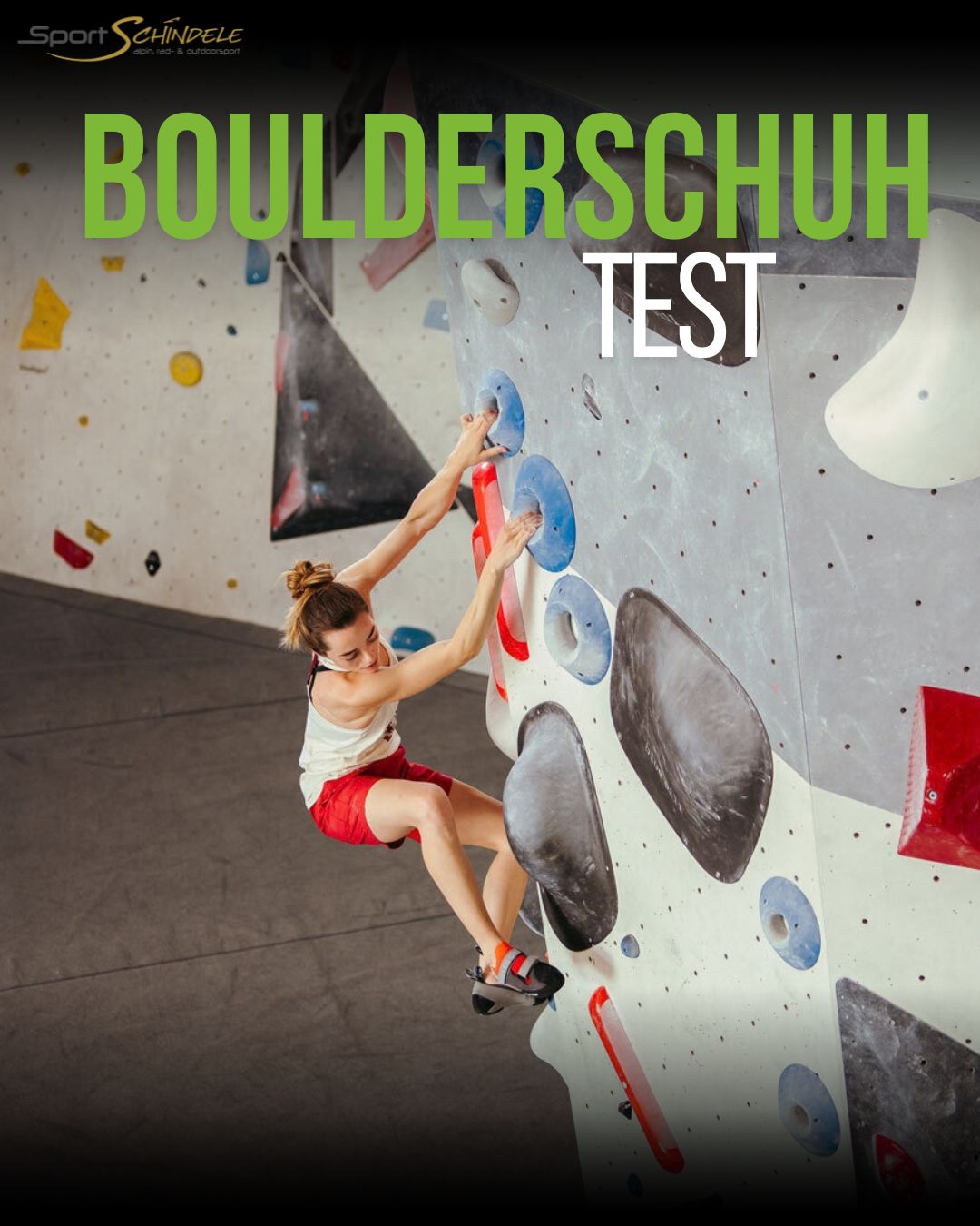 Boulderschuh Test