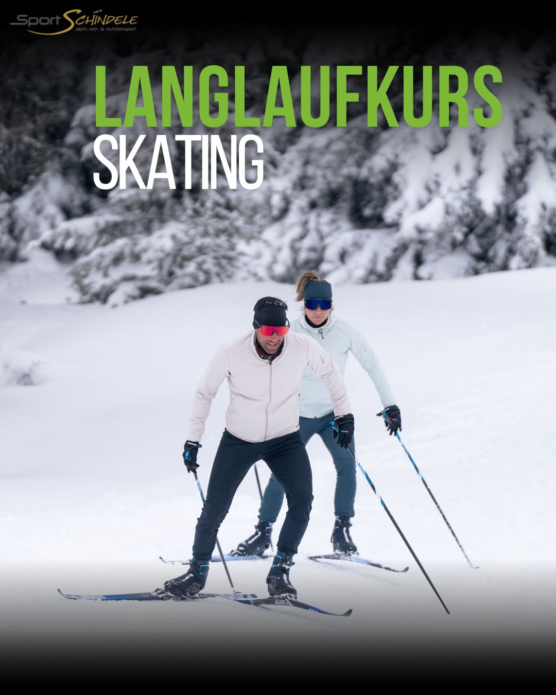 Langlaufkurs Skating (Anfänger) 1. Termin