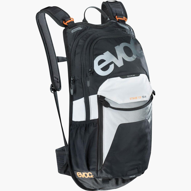 Evoc Stage 12 Team black white neon orange